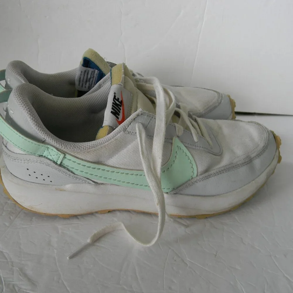 Nike Waffle Debut White Mint Foam Gum MEN'S SZ 9 - Picture 3 of 7